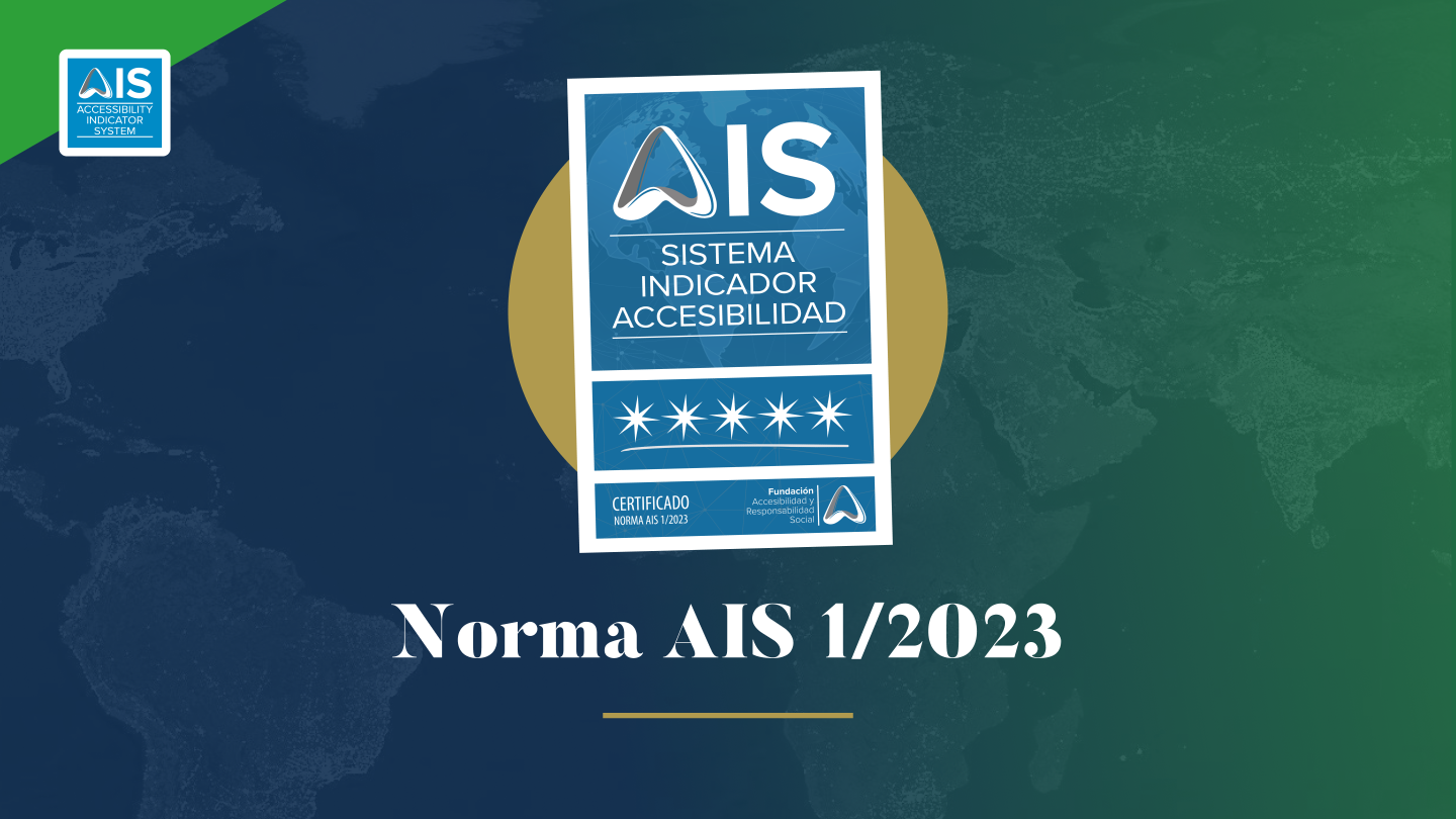 Imagen de la placa AIS con el título Norma AIS 1/2023